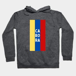 Carora City in Venezuelan Flag Colors Vertical Hoodie